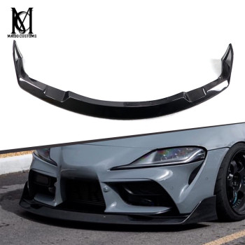 Toyota Supra A90 AG Style Carbon Front Bumper Lip 2019+