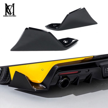 Toyota Supra A90 AG Style Gloss Black Rear Splitter 2019+