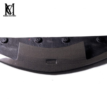 Toyota Supra A90 TOMS Style Carbon Front Bumper Lip 2019+